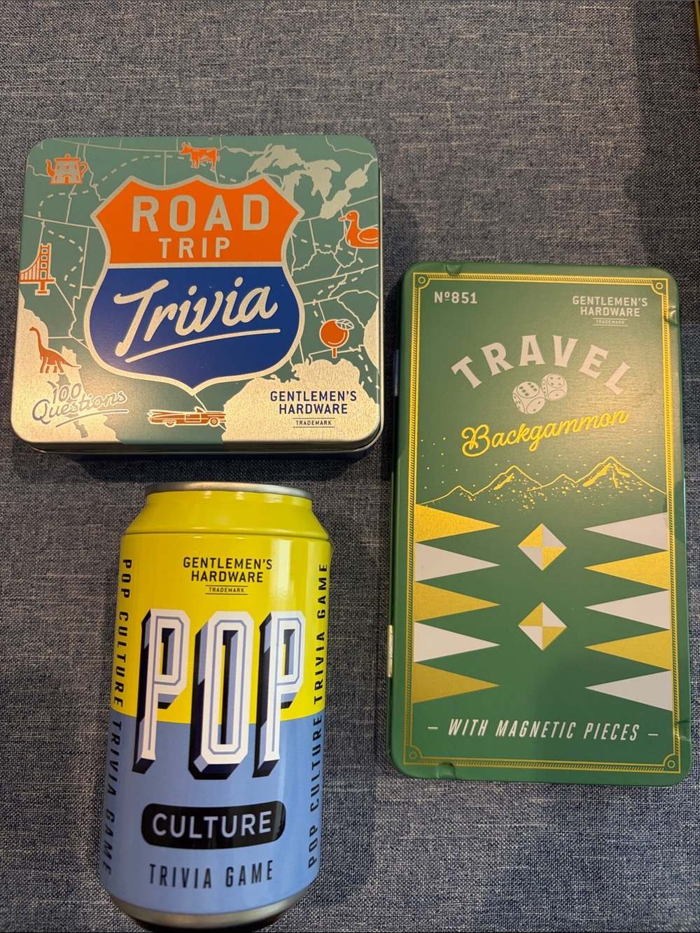 Travel Game Set - Green and Teal